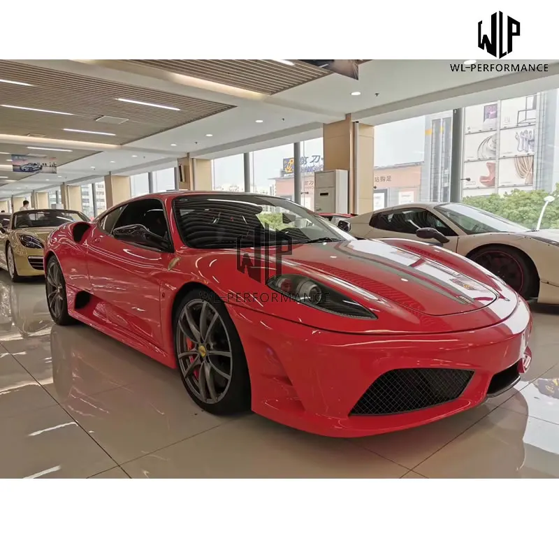 F430 SC стиль высокое качество FRP Неокрашенный большой кузов автомобиля Комплект