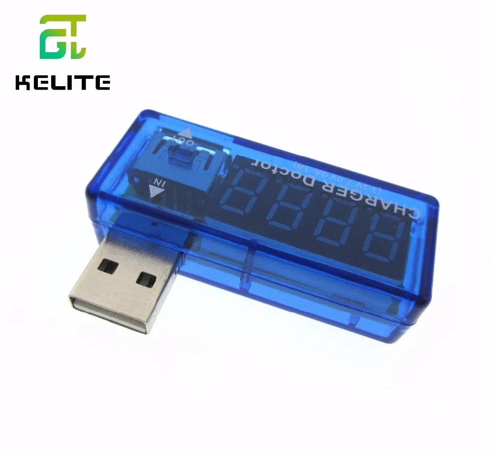 Цифровой USB-тестер напряжения HAILANGNIAO 10 шт./лот для мобильной зарядки измеритель