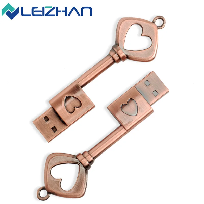 Usb флеш накопитель в форме сердца 4 ГБ 8 16 32 64 ГБ|USB флэш-накопители| |