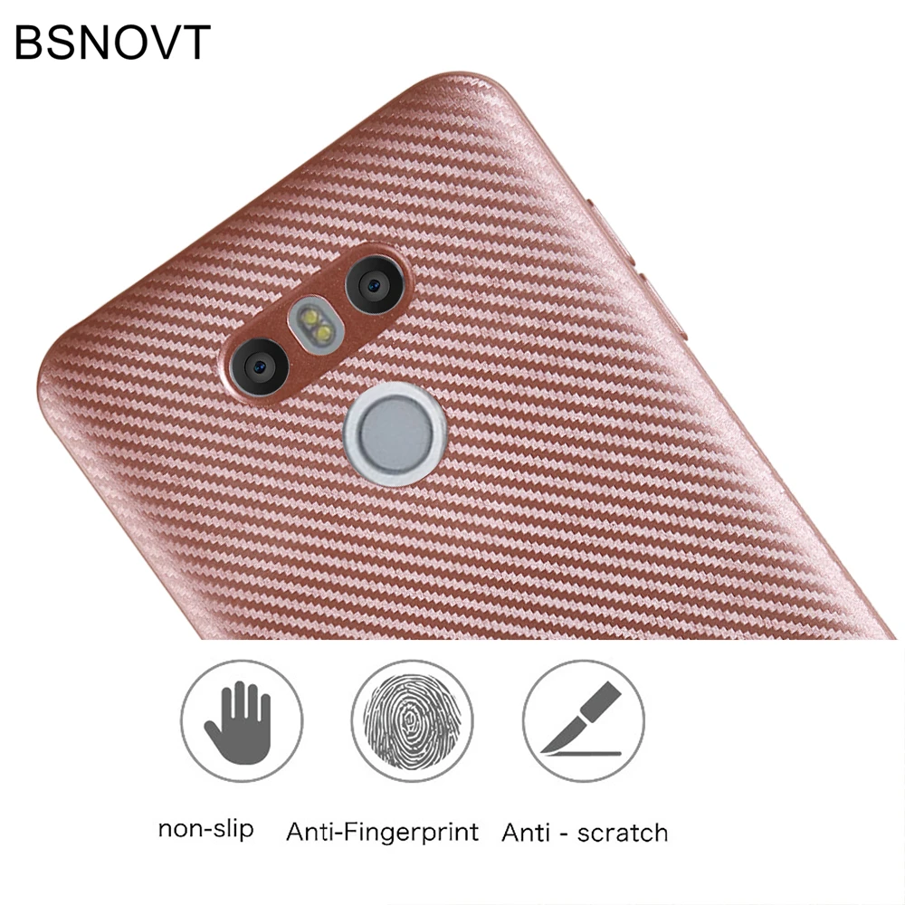 sFor Cover LG G6 Case Soft Carbon fiber Slim TPU Phone For H870 H873 G 6 Mobile Fundas 5.7&quot |