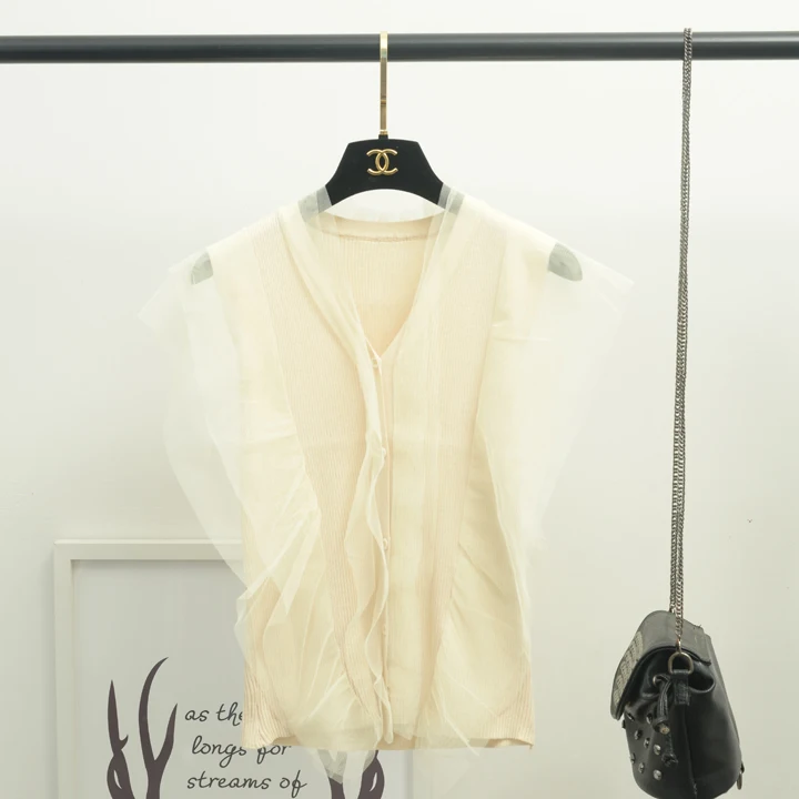 Женский кардиган с V-образным вырезом Alphalmoda изящный однобортный Кардиган без