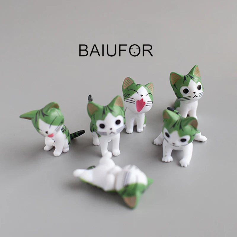 BAIUFOR животные милые кошки Акация фигурки мини сад миниатюрные террариумы