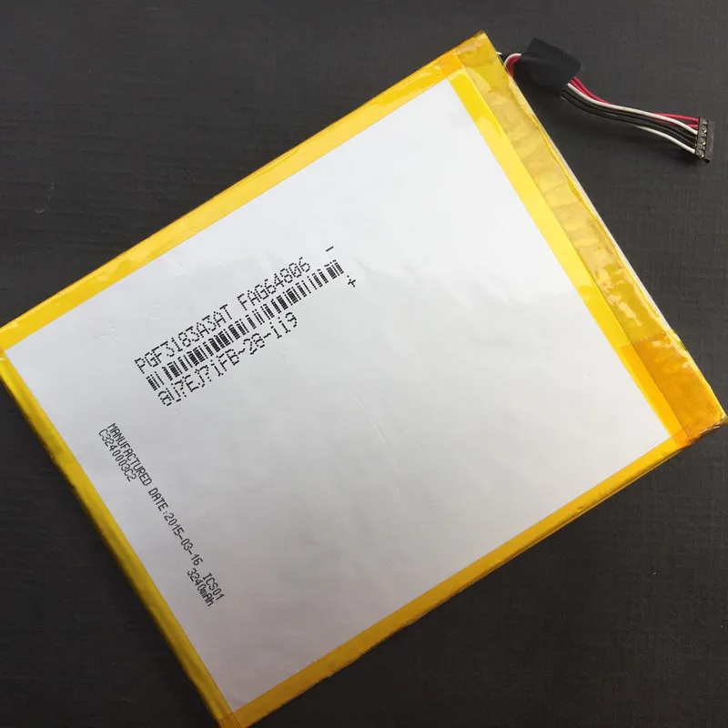 100% Новинка Высокое качество 3240 мАч TLp032C2 батарея для Alcatel TLp032CC One Touch Pixi 8 0 3G 9005X OT
