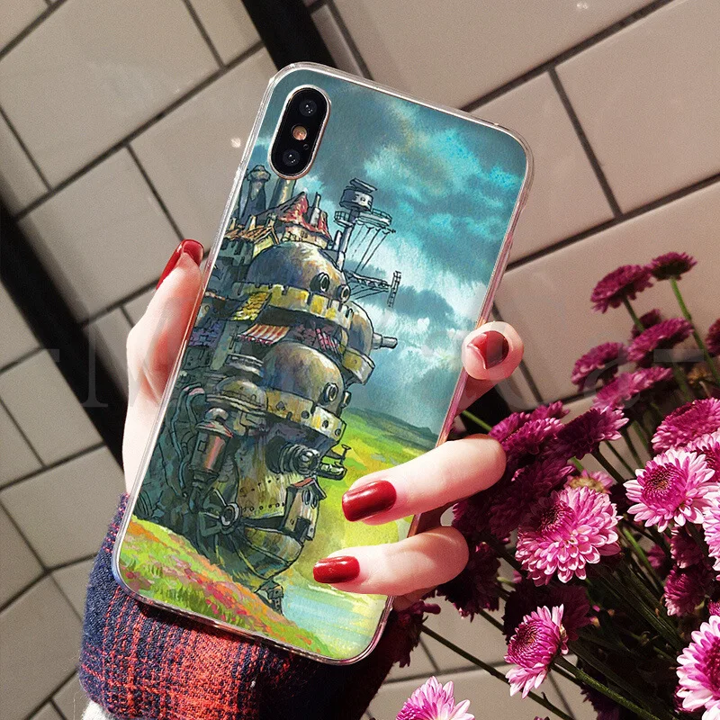 Крутой чехол MaiYaCa с изображением молитвенного замка Howl's Howl для iPhone 8 7 6 6S Plus X XS max