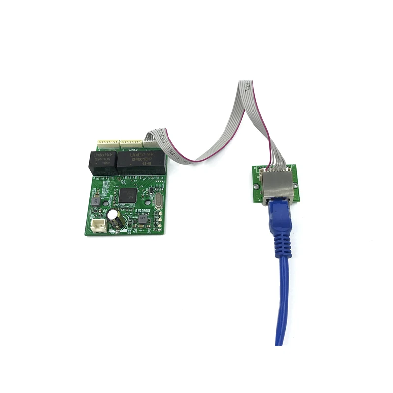 Mini PBCswitch module PBC OEM mini size3Ports Network Switches Pcb Board ethernet switch 10/100/1000Mbps | Компьютеры и офис