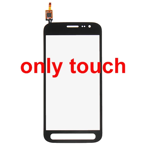 only black touch Для samsung Galaxy Xcover 4 SM-G390F G390 сенсорный экран дигитайзер панель Стекло+ ЖК-дисплей монитор экран панель - Цвет: only black touch