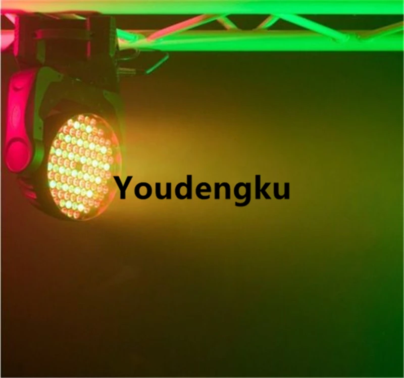 12 шт. светодиодное освещение 108x3 RGBW движущаяся головка led стирка 108 событий