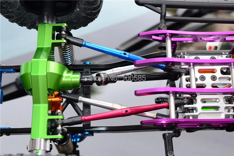 Осевой SCX10 сплав регулируемые детали для колесной базы 315 мм 6 шт. в