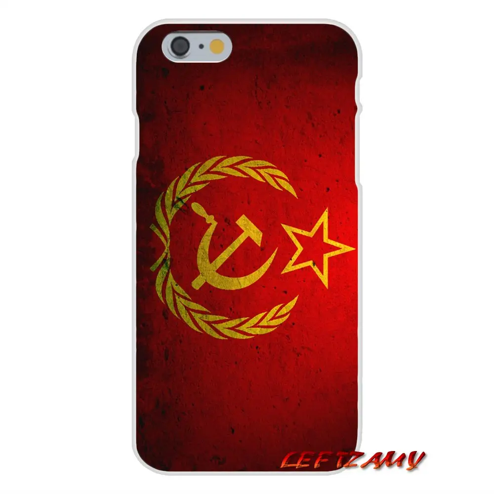 Советский Союз эмблема CCCP аксессуары телефон оболочки чехлы для huawei P Smart y6 7 9 премьер Коврики P10 P20 Lite Pro Plus - Цвет: images 6