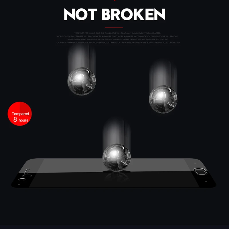 Закаленное стекло CHYI для Oneplus 5T Полноэкранный протектор OnePlus 5 3 олеофобное