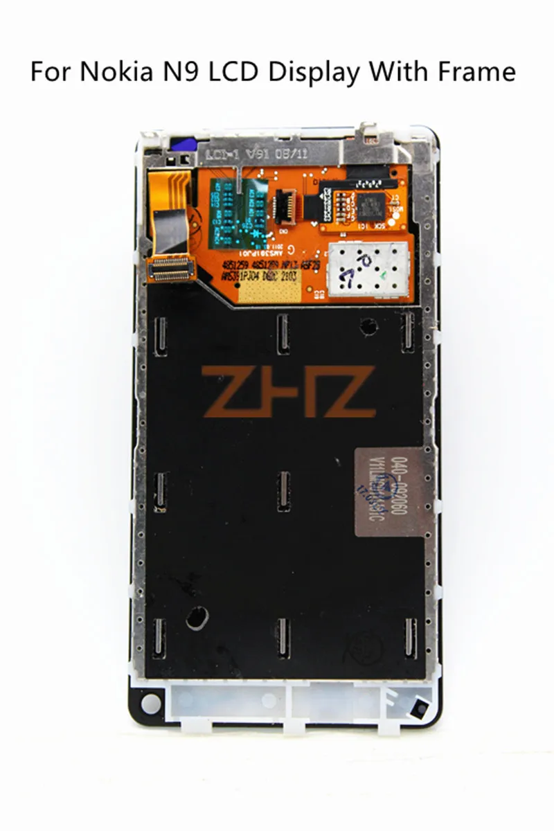 Для Nokia N9 ЖК дисплей сенсорный экран стекло дигитайзер с рамкой сборка для