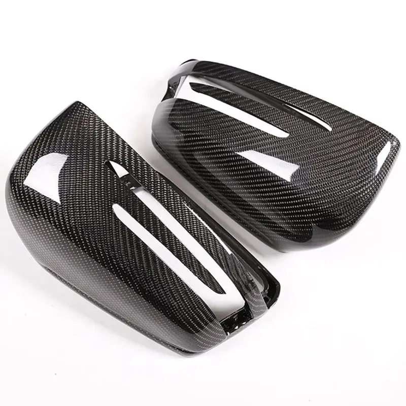 2X настоящая углеродная Крышка для Mercedes Benz A W176 B W246 C W204 E W212 Cla W117 Gla X156 Glk X204 Cls Class W218 |