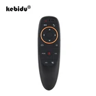 Беспроводной мини-пульт дистанционного управления kebidu G10 Fly Air Mouse 2,4 ГГц для игр с гироскопом и голосовым управлением для ТВ-приставки Android