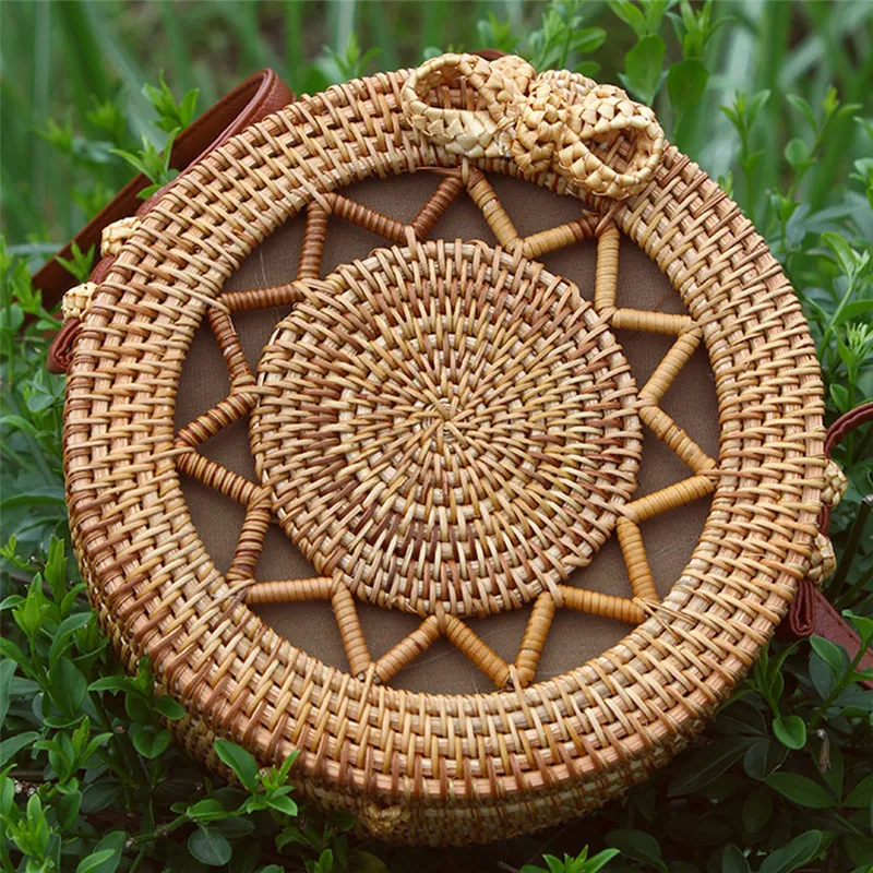 Женская сумка через плечо из ротанга Boho Классическая Летняя 2019|Сумки с ручками| |