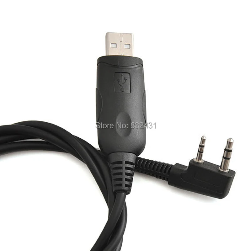 2 Pin USB кабель для программирования Baofeng UV 5R BF 888S H777 KENWOOD TK3207 TK 3107 иди и болтай Walkie Talkie