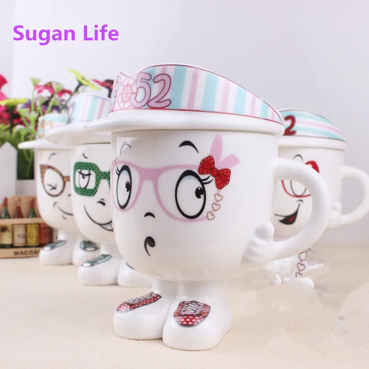 Креативная керамическая кружка в виде кожаной обуви Офисная чашка для кофе