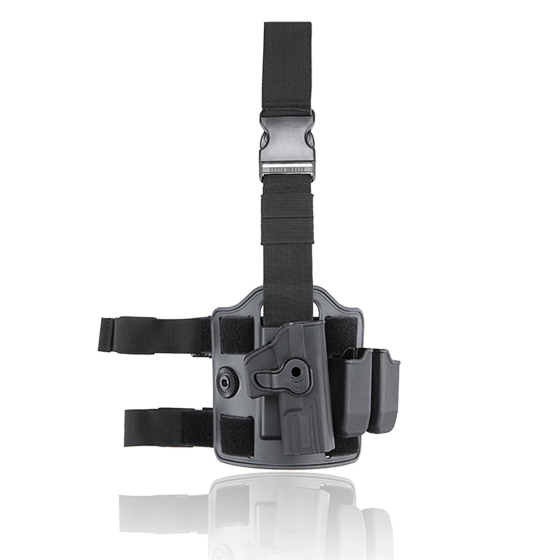 Тактическая кобура Amomax для WE Токийский Marui KJW Glock правой руки черная (стандартная