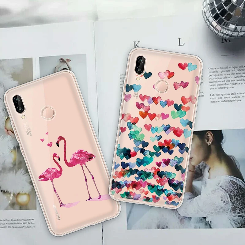 Новый чехол для Huawei P20 Pro P30 Lite P Smart Plus 2019 силиконовый Honor 10 10i 20i 8X Coque Funda Capa Shell |