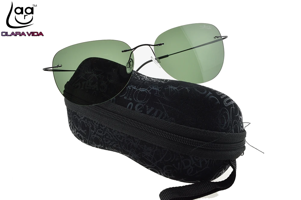 CLARA вида из брендовой натуральной B Титан ультра светильник без оправы