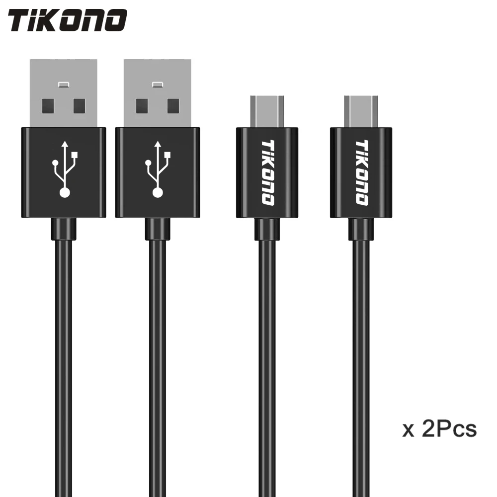 2 шт./лот Tikono USB кабель для зарядного устройства Micro Samsung Xiaomi Huawei Быстрая зарядка ЗУ
