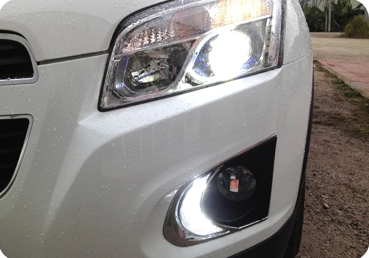 Светодиодные дневные ходосветильник DRL Для chevrolet trax tracker самые яркие с функцией