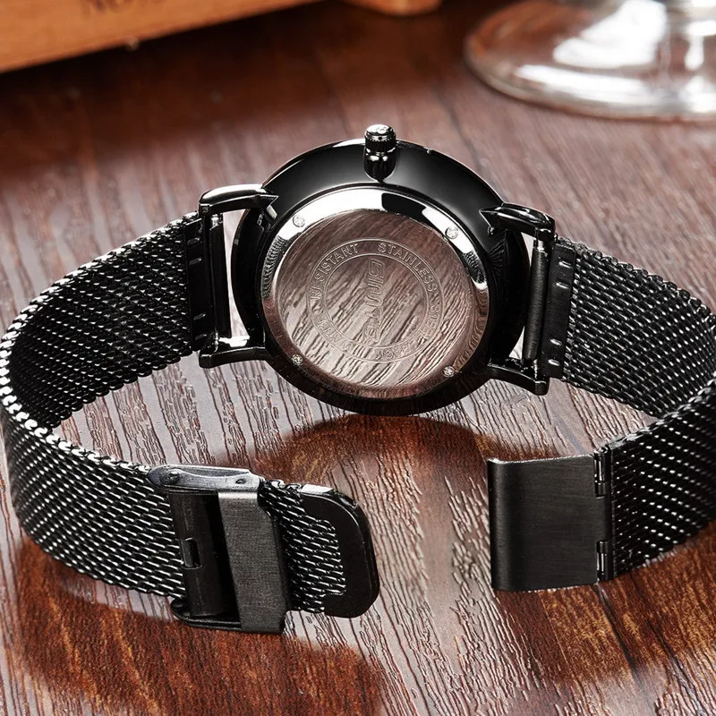 Мужские часы настоящий роскошный бренд gimto повседневные спортивные стальные