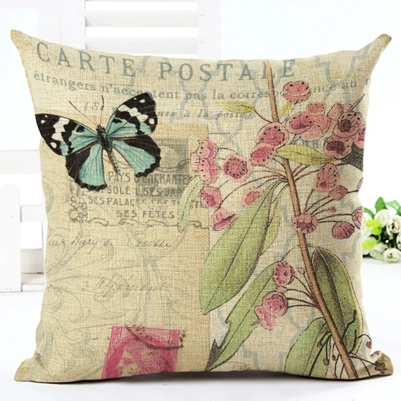 Лидер продаж высокое качество домашний декор наволочка декоративные птицы с