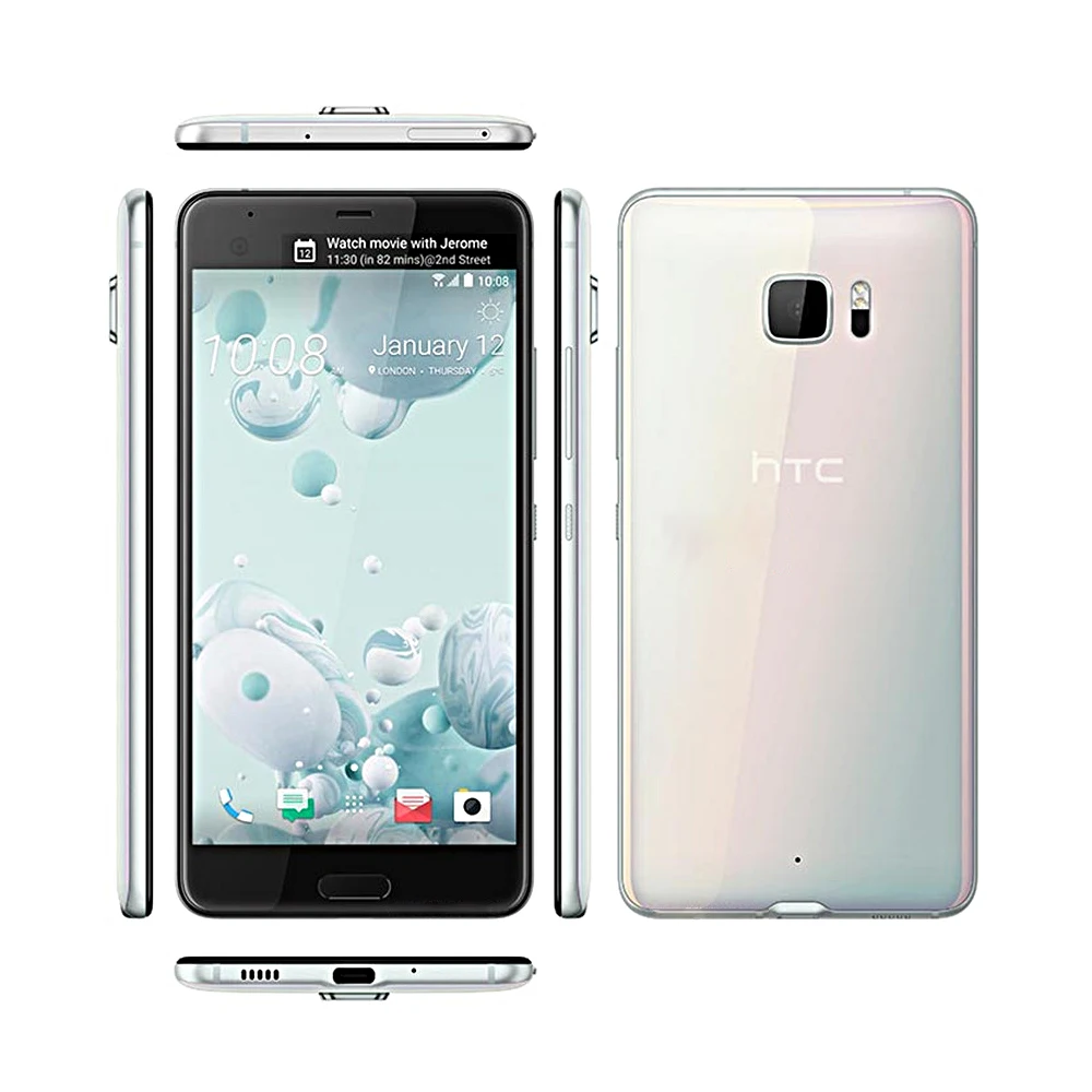 HTC U Ultra 2017 4G 64G Mobile Phone Snapdragon 821 Quad Core 5.7&quot 16MP+12MP Camera | Мобильные телефоны и аксессуары