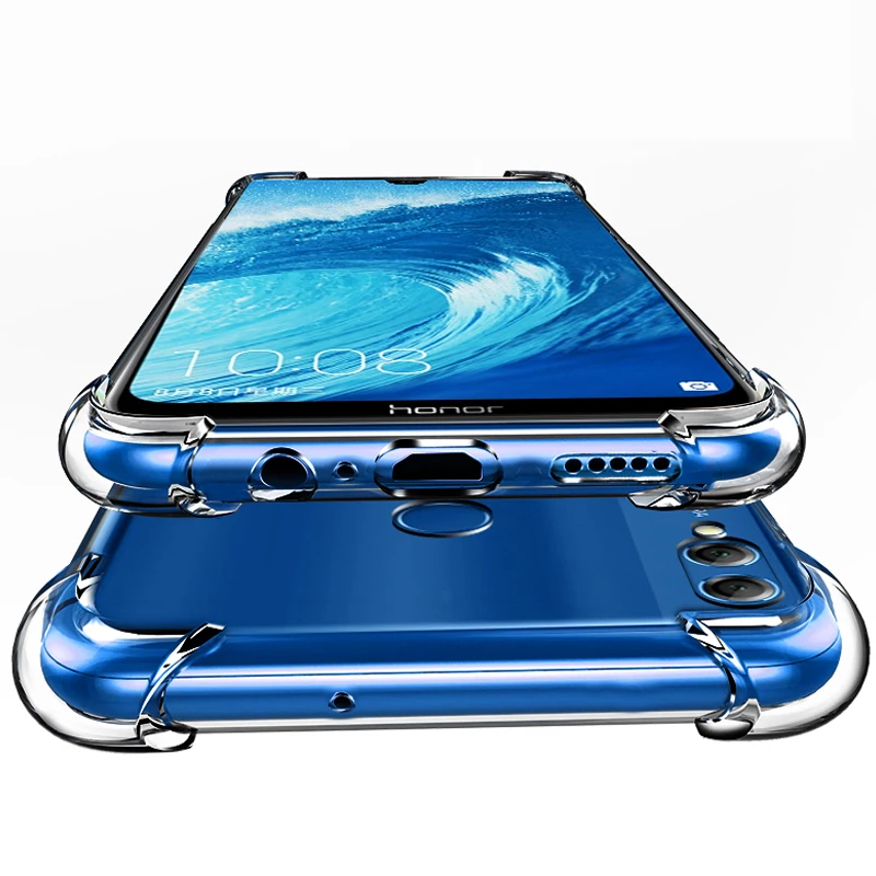 YUETUO прозрачный мягкий ТПУ чехол для телефона coque huawei honor 8x8 x силиконовые