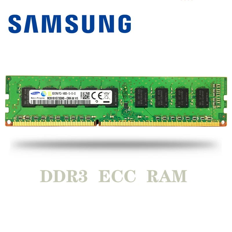 Память для настольных ПК Samsung ОЗУ 2 ГБ 8 4 Гб ECC DDR3 PC3 12800E 14900E 1600 МГц 1333 1866