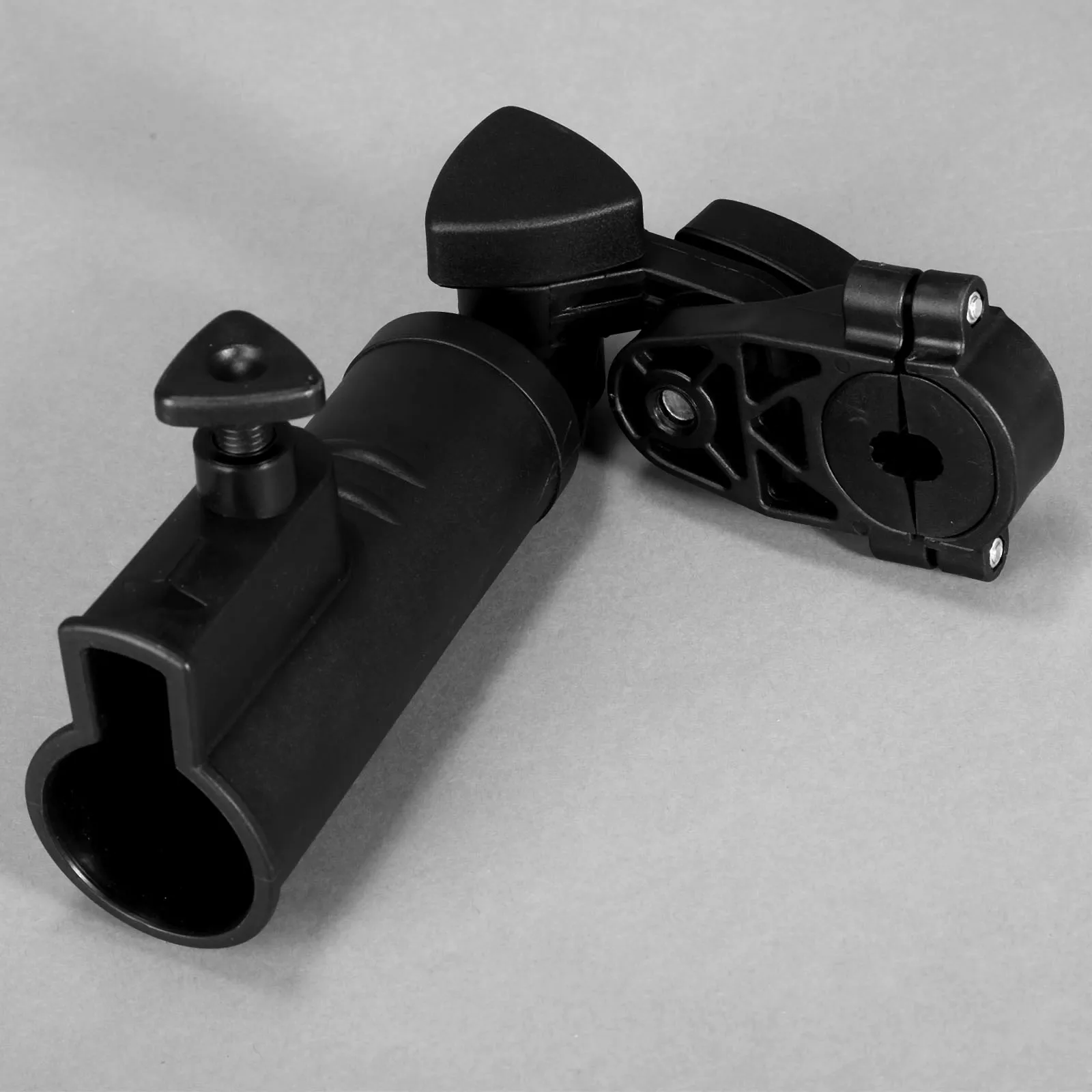 1 комплект Пластик черный Гольф Универсальный держатель зонта Регулируемая