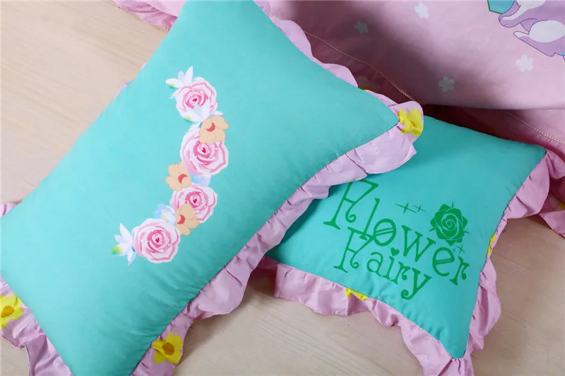 Комплект постельного белья для девочек комплект из 4 предметов с балетной юбкой