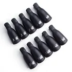 10 шт. пластиковый дизайн ногтей замочить от колпачка зажимы средство для снятия УФ гель-лака обертка инструменты для дизайна ногтей советы для маникюра обезжириватель ногтей Очиститель