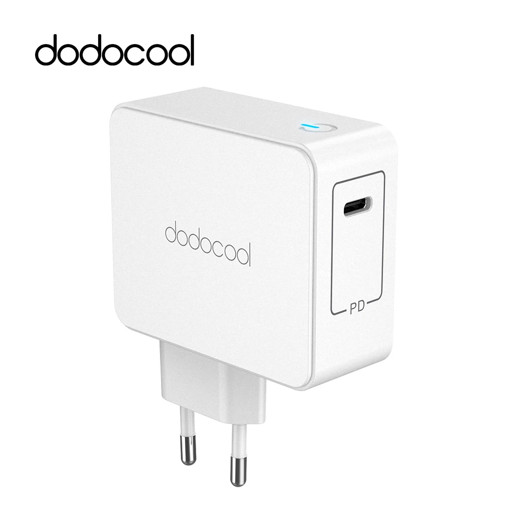 Dodocool 45 Вт usb type-C настенное зарядное устройство адаптер питания с питанием для Apple MacBook/iPhone X/ iPad Pro USB-C PD зарядное устройство