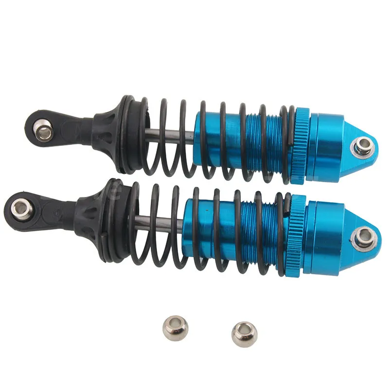 2 шт. RC Автозапчасти алюминиевый сплав передний амортизатор 100 мм для 1/10