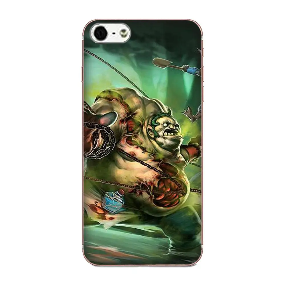 Окрашенный чехол для телефона Pudge-Dota Xiaomi Redmi Mi Note 7 8 9 SE Pro Lite Go Play | Мобильные