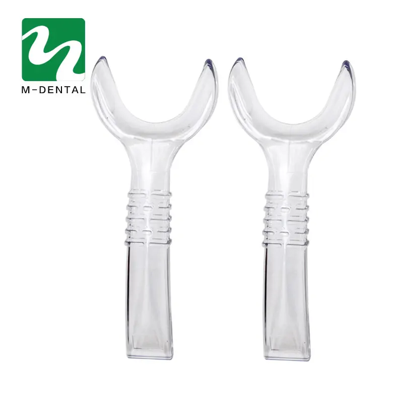 model B one pair Autoclavable Стоматологическая прозрачные Ортодонтические Ретрактор для щек, губ Рот Открывалка 5 видов на выбор - Цвет: model B one pair