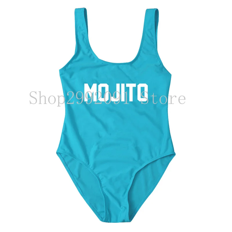 Mojito купальный костюм Vacay для девочек летний Забавный купальник пляжный