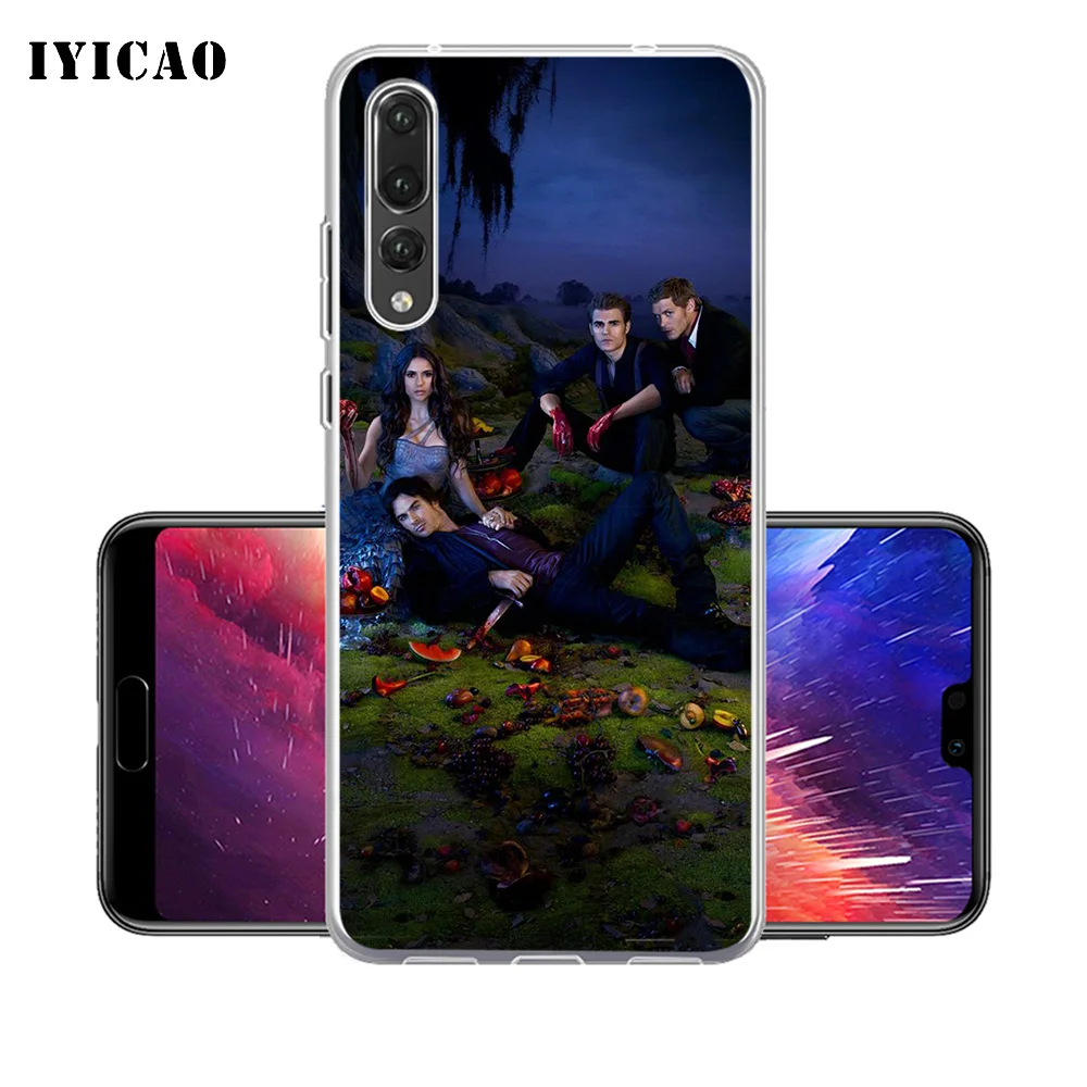IYICAO Дневники вампира Сезон 8 Мягкий силиконовый чехол для телефона Huawei P30 P20 Pro P10 P9