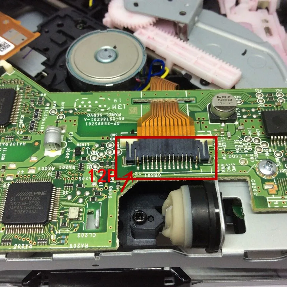 AP08 AP-08 12pin совершенно новый CD одиночный тюнер механизм погрузчик DP36U86D