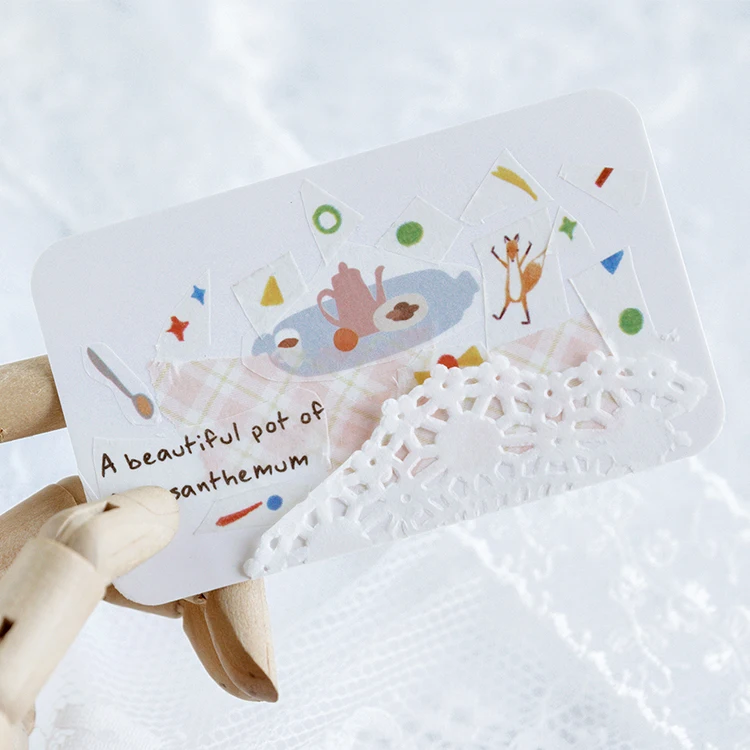 Жизнь 3 шт \ Сделай Сам Милая креативная веселая девушка ретро-наклейка журнал