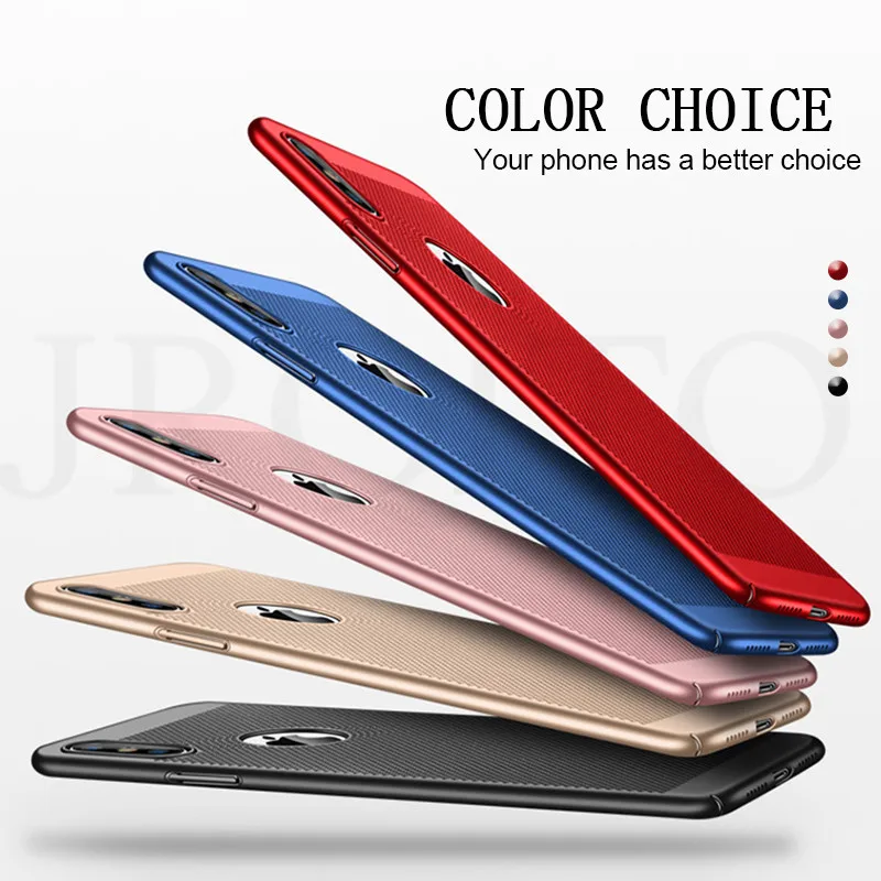 Рассеивание тепла чехол для телефона IPhone 6 6s 7 плюс 8X10 Тонкий Жесткий ПК Чехлы