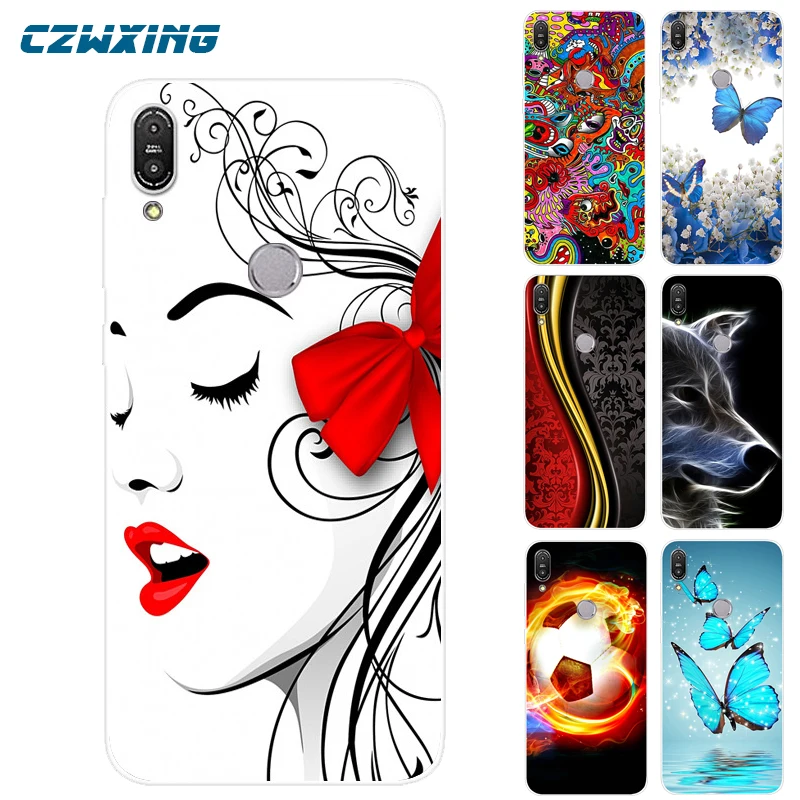 Soft Cartoon Case For ASUS Zenfone Max Pro M1 ZB602KL Silicone Back Cover Phone ZB 602KL 602 KL X00TD |