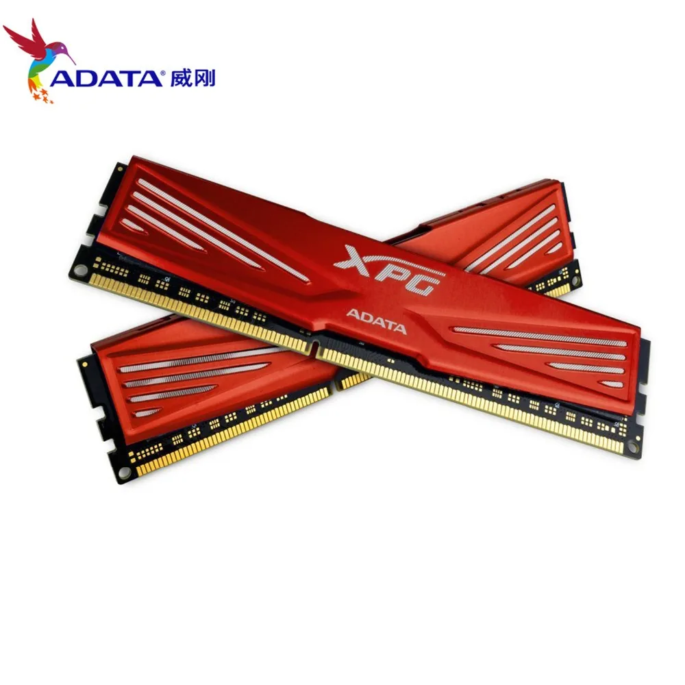 Модули памяти ADATA XPG V1 DDR3 2133 МГц (PC3 17000) 8 ГБ красный (AX3U2133W8G10 DR)|Оперативная память| |