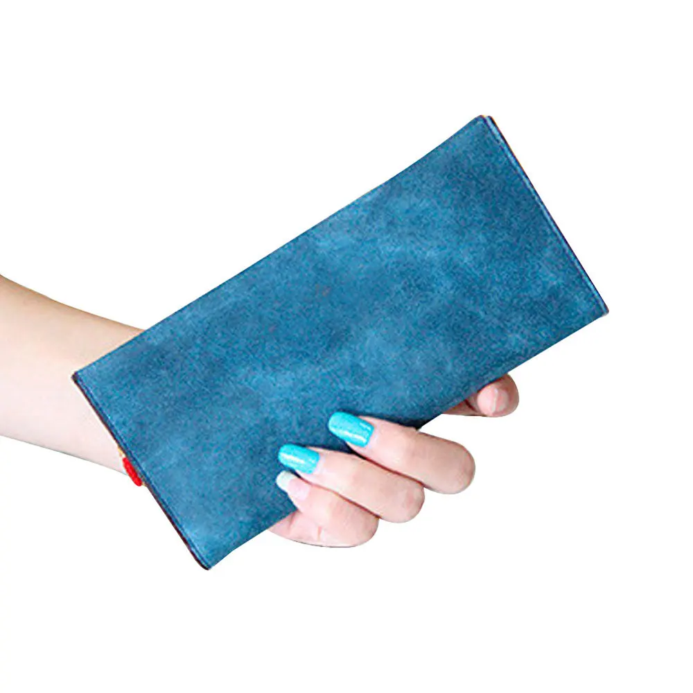 Рекомендуемый женский кошелек мягкие сумочки держатель для карт Дамский Длинный