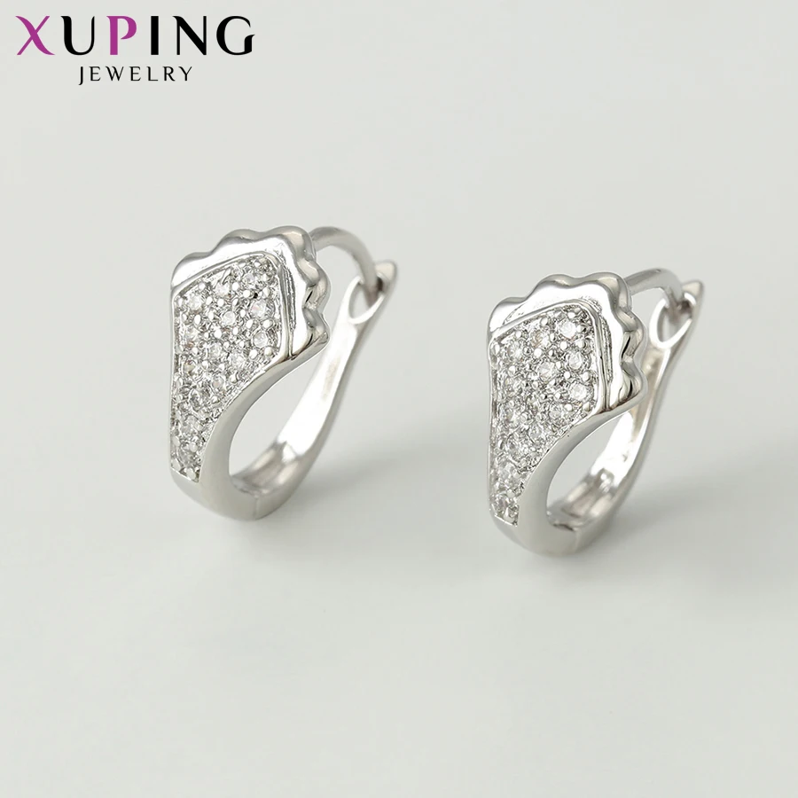 Xuping ювелирные изделия Модные элегантные серьги высокого качества для женщин