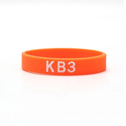 1 шт. KB3 почему бы и нет силиконовых браслетов Для мужчин, для влюбленных, спортивные Уэстбрук № 0 одной и той же Стиль Баскетбол Напульсники оптом - Окраска металла: Yellow