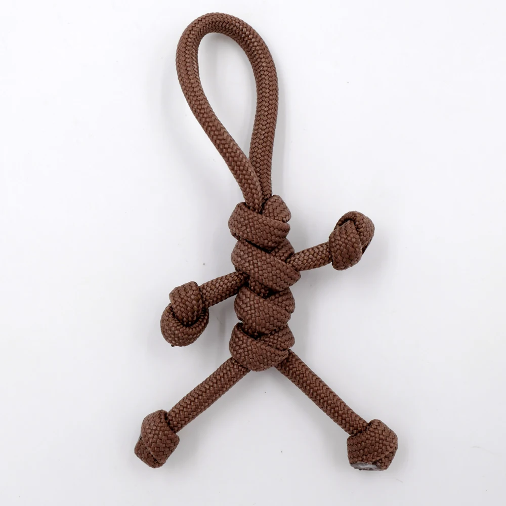 Paracord Buddy брелок ультра портативный Новинка ручной работы карабин аксессуары 550 парашютный шнур для скутеров автомобилей держатель для ключей - Color: No.14 Khaki