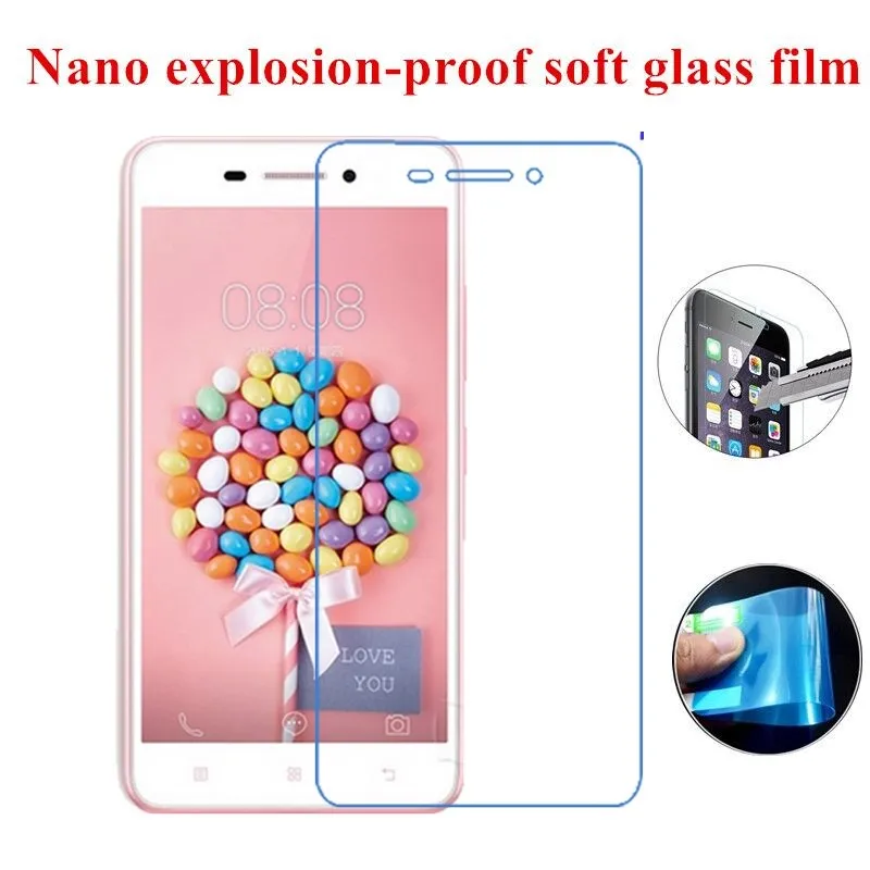 Нано взрывозащищенные мягкая стекло ясный протектор экрана защитная пленка для