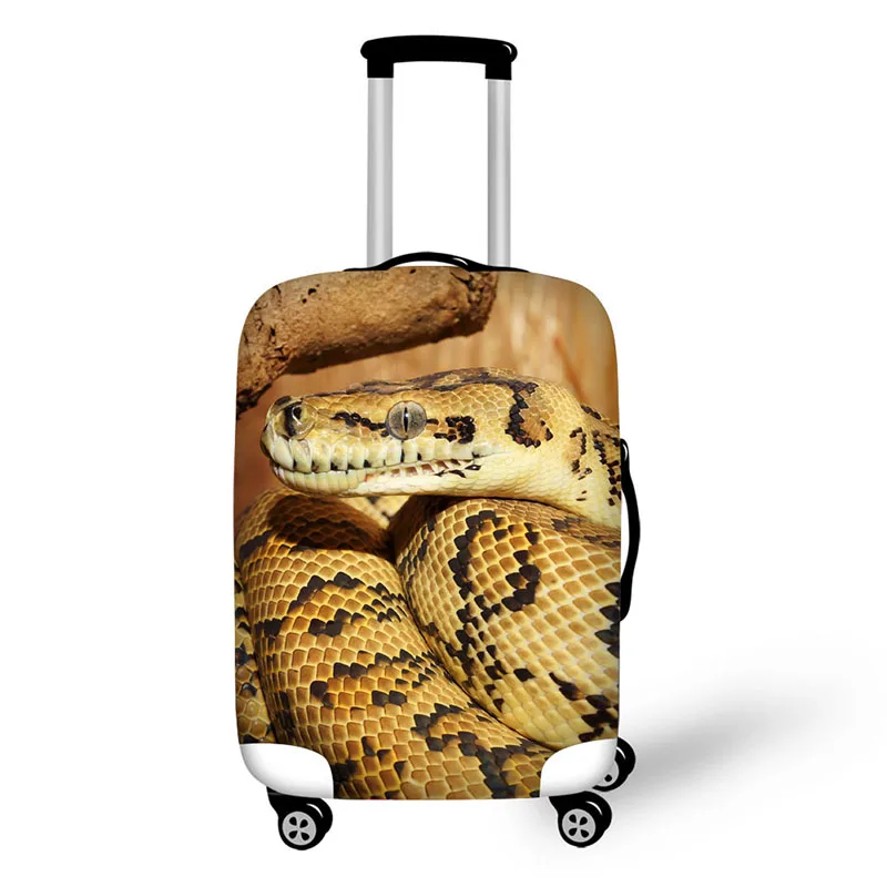 Animal print travel luggage suitcase protective cover stretch waterproof portable covers rain | Багаж и сумки